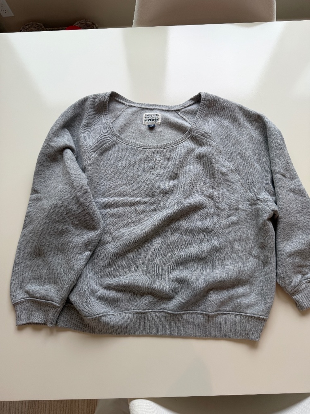 American Eagle grey sweatshirt women's size L